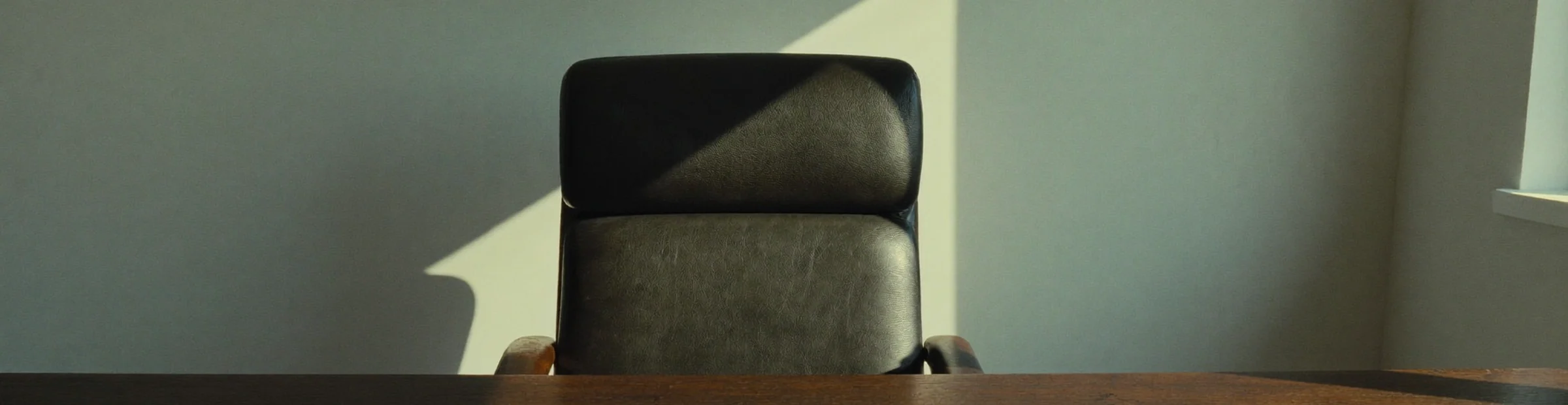 The owner's chair